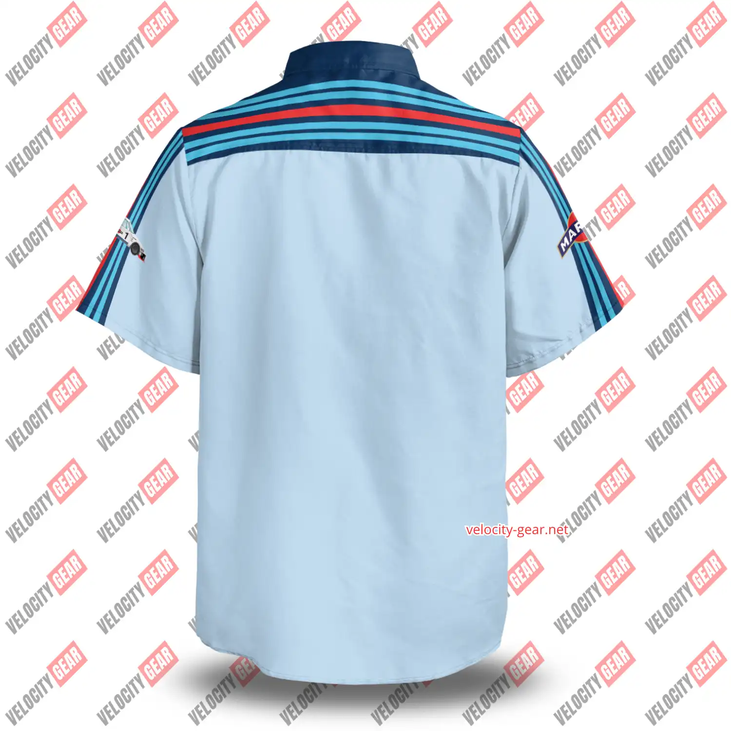 Martini Porsche Racing Team Inspired Shirt – Vintage Motorsport Style gallery 1