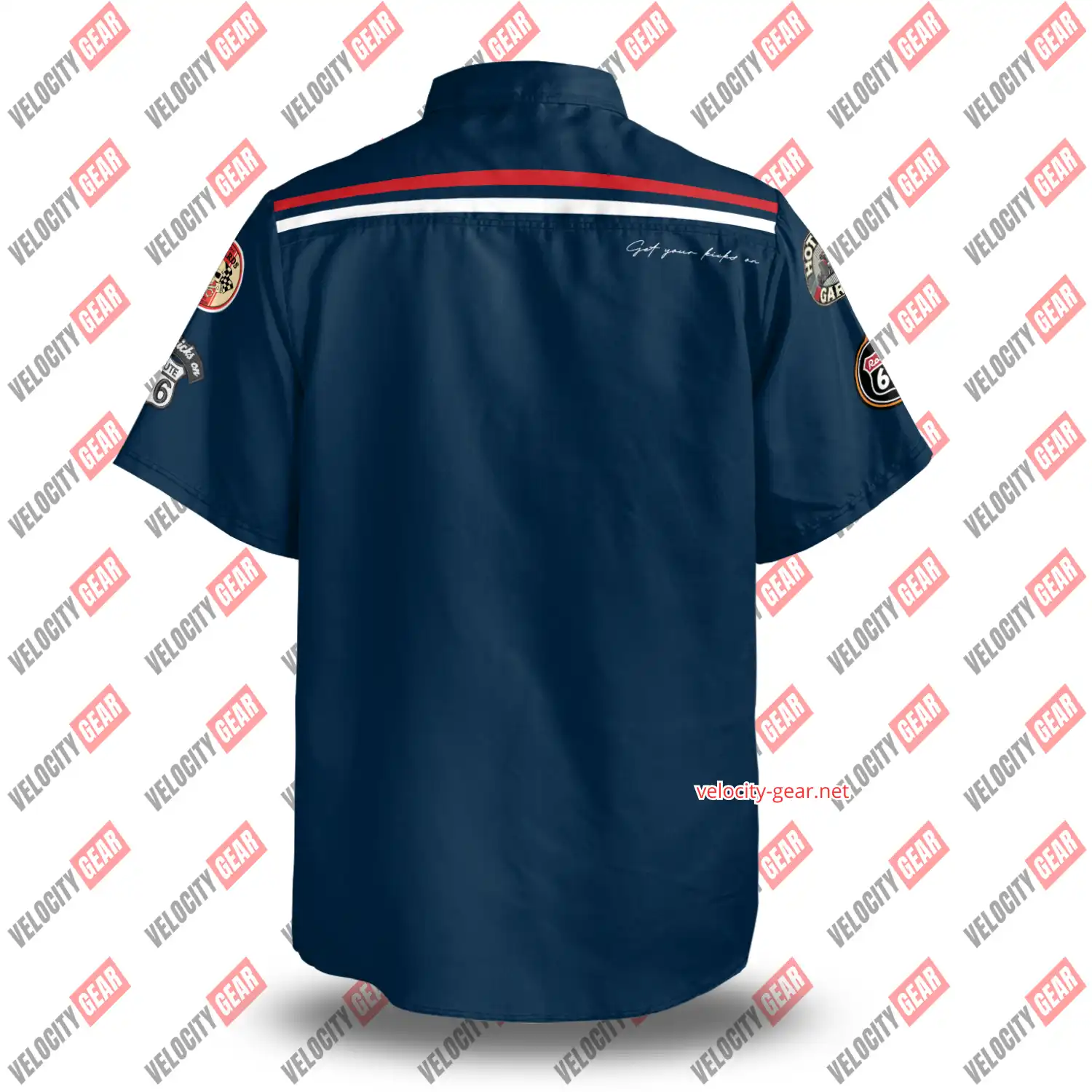 Route 66 Vintage Mechanic Shirt - Retro Road Trip Style gallery 1