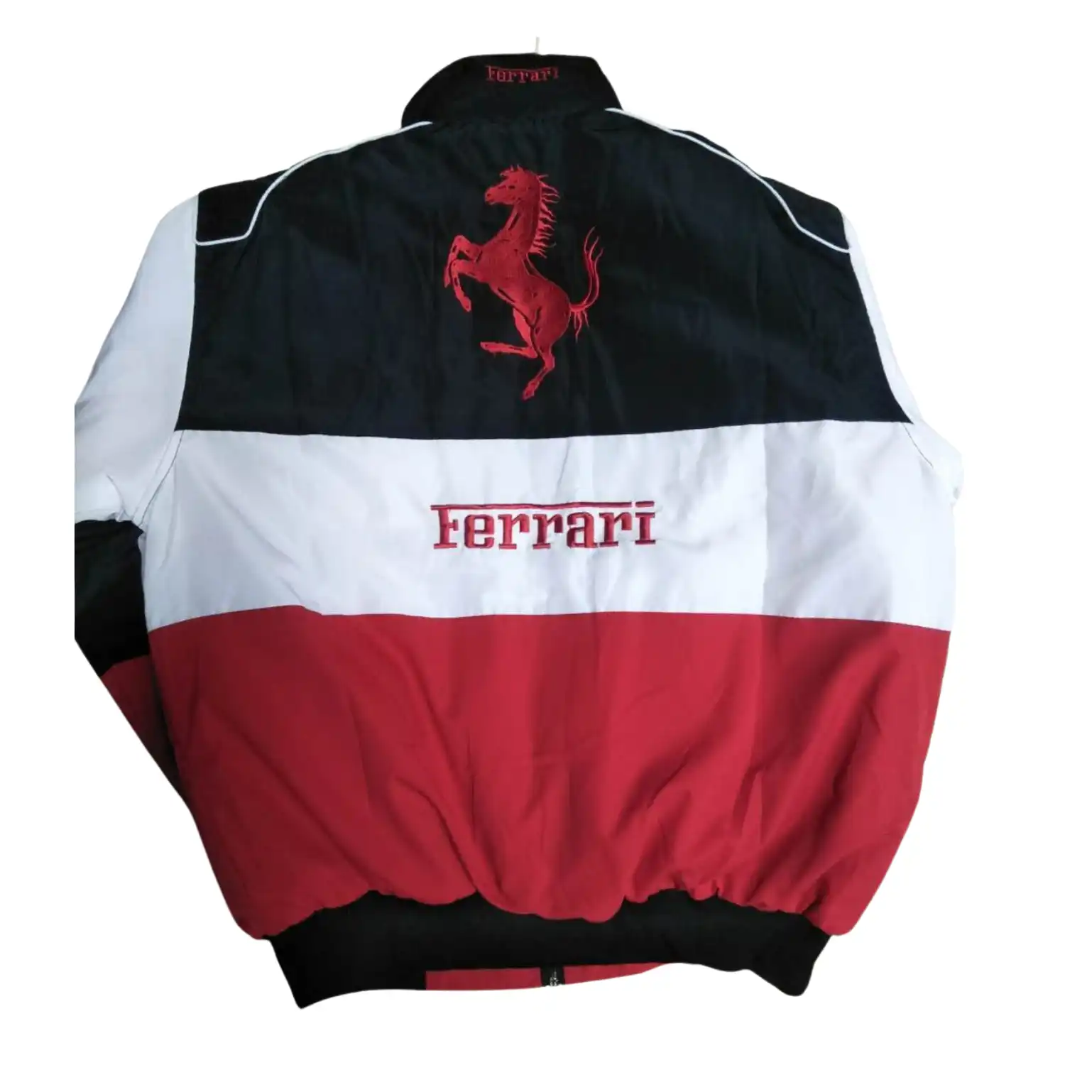 Ferrari F1 racing jacket retro style autumn and winter coat cotton suit full embroidery gallery 2