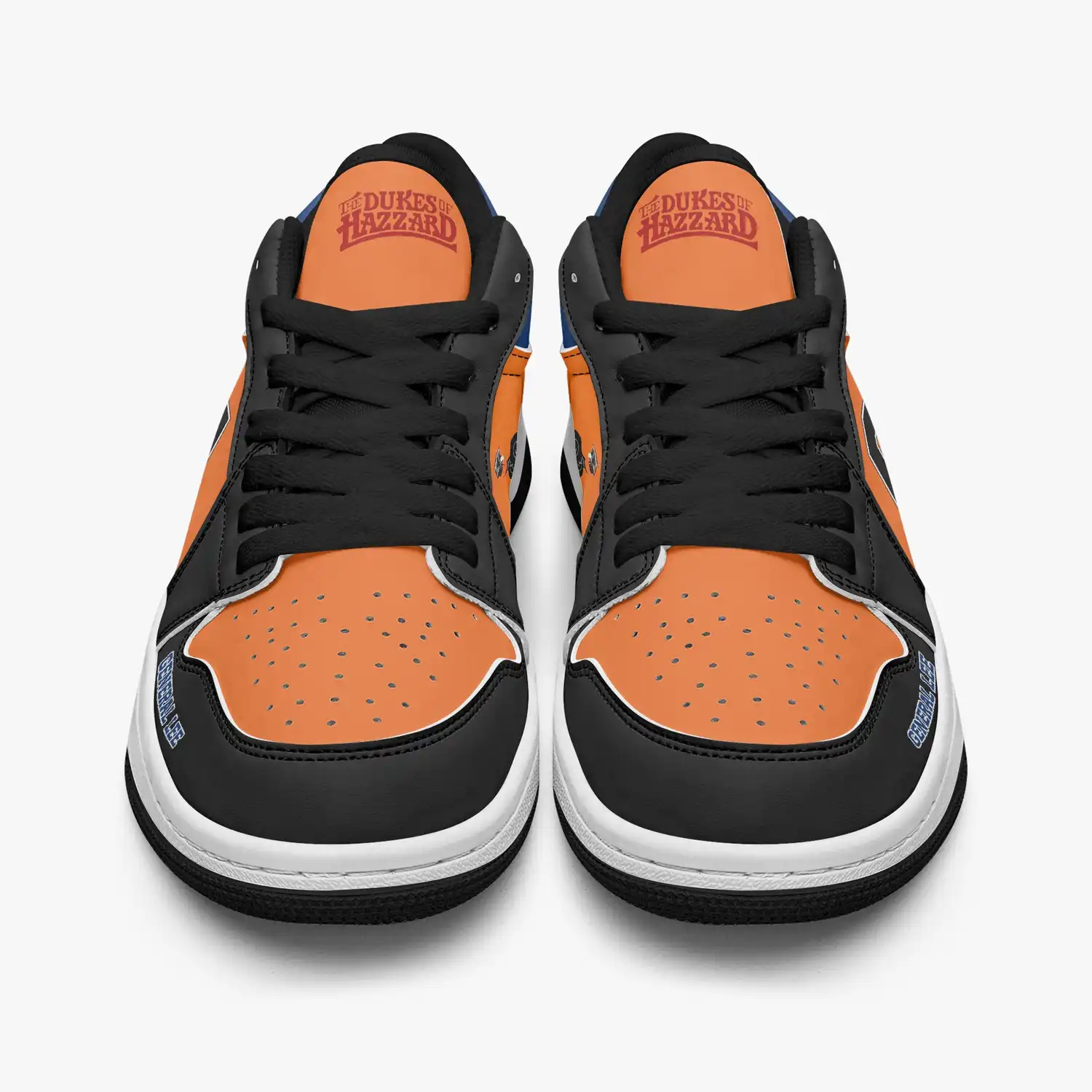 The Dukes of Hazzard AJ1 Style Leather Low Top Shoes gallery 5